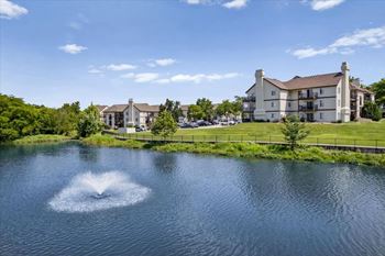 Apartment homes overlooking the lake
